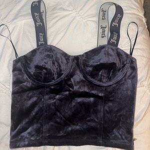 Juicy Couture Navy and White Strap Detail